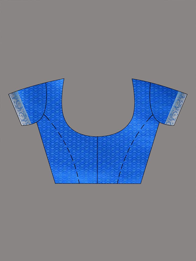 women self design banarasi saree with blouse - 21839744 - Standard Image - 5