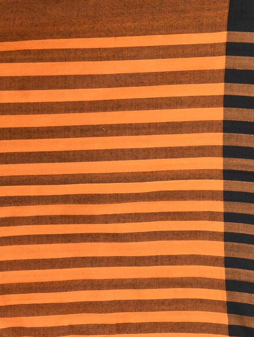 women solid handloom saree with blouse - 21839809 -  Standard Image - 5