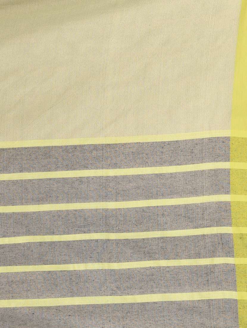 women solid handloom saree with blouse - 21839811 -  Standard Image - 5