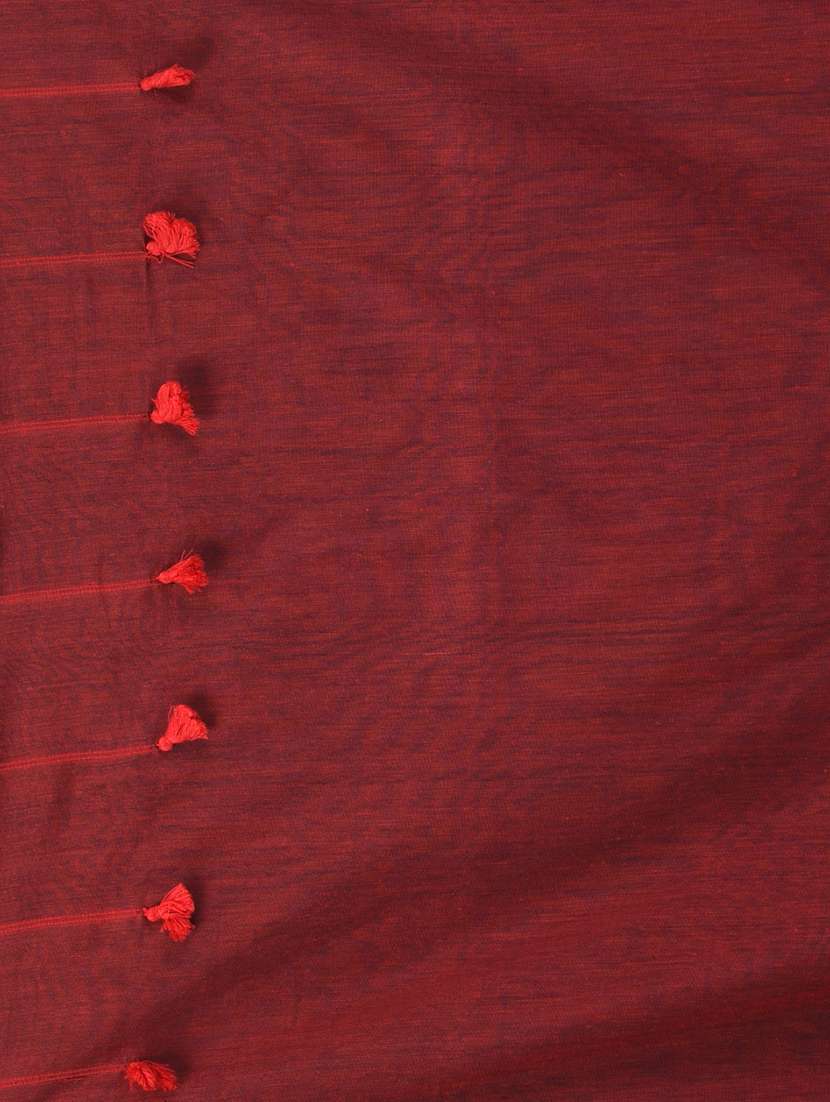 women black handloom saree with blouse - 21839877 - Standard Image - 5