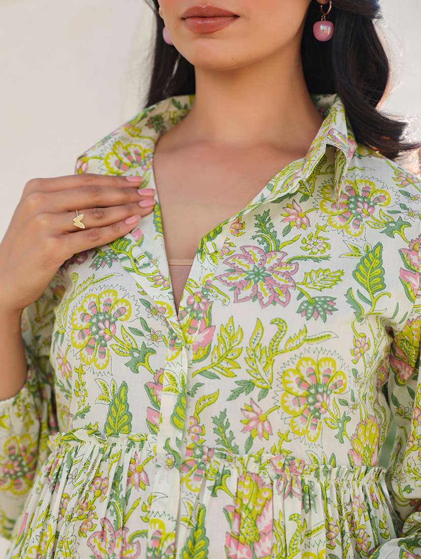 women floral printed long sleeve maternity wear - 21839894 -  Standard Image - 5