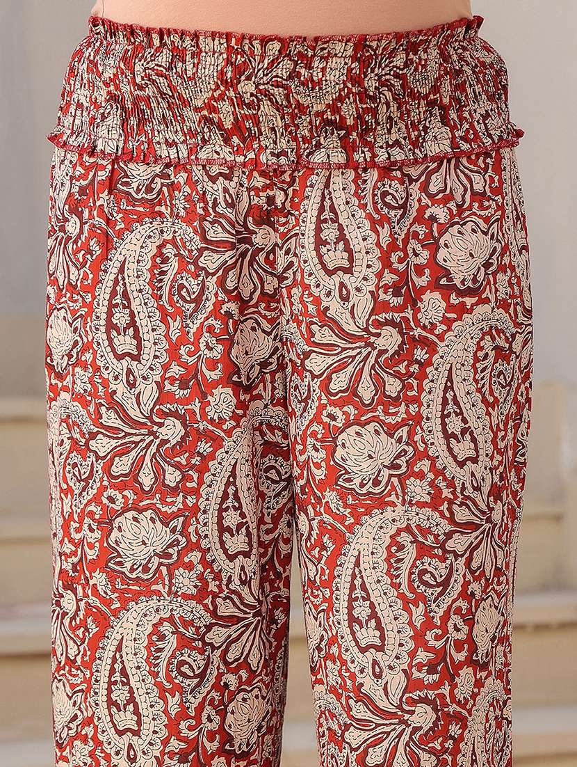 women three quarter sleeve maternity wear kurta pant set - 21839910 - Standard Image - 5