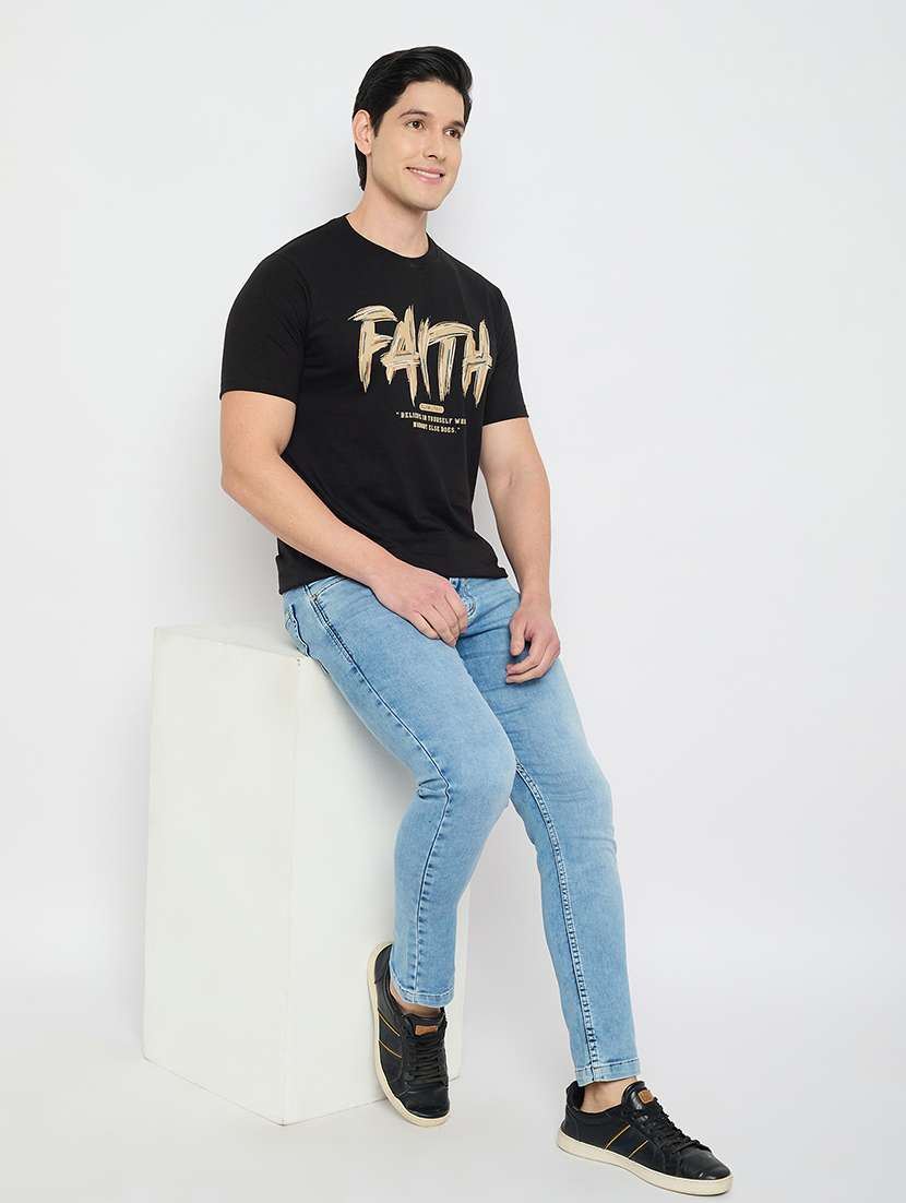 men solid mid rise slim fit jean - 21840041 -  Standard Image - 5