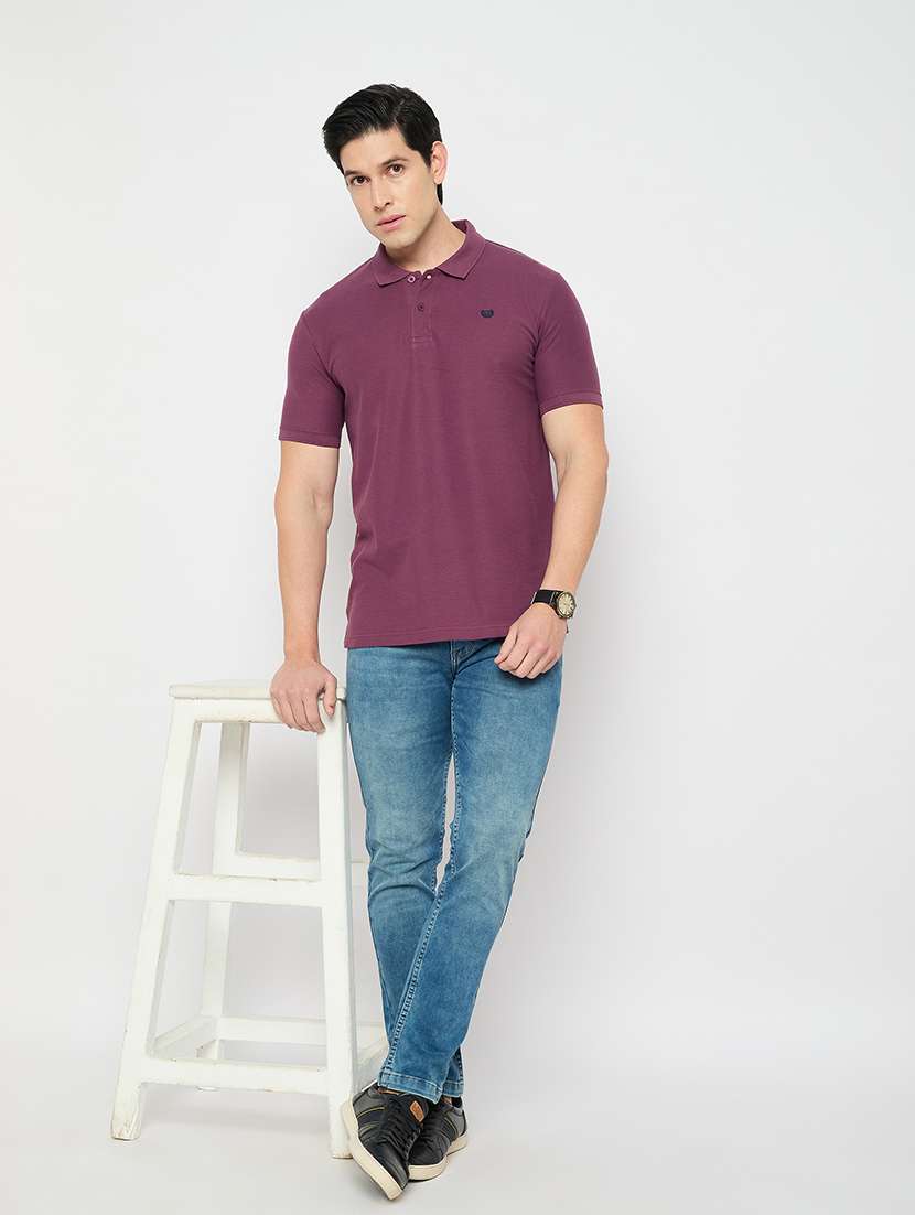 men solid mid rise slim fit jean - 21840042 -  Standard Image - 5