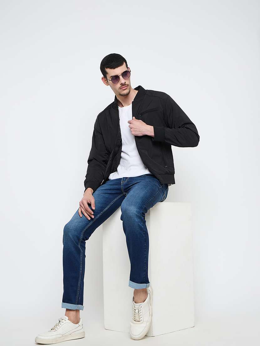 men washed mid rise slim fit jean - 21840054 -  Standard Image - 5