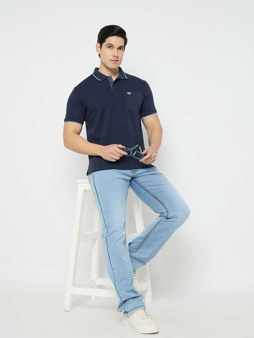 men solid mid rise relaxed fit jean - 21840064 -  Standard Image - 5