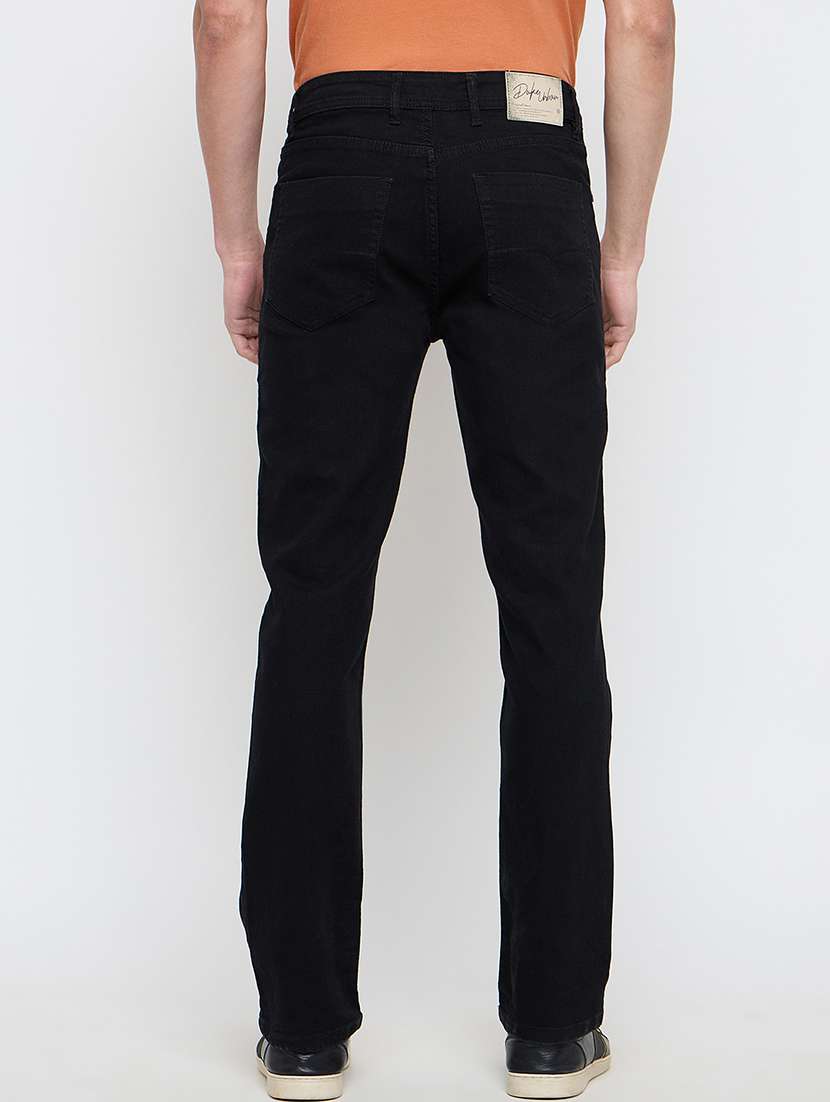 men solid mid rise slim fit jean - 21840065 -  Standard Image - 3