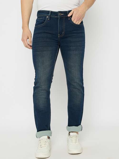 men washed mid rise skinny fit jean - 21840067 -  Standard Image - 0