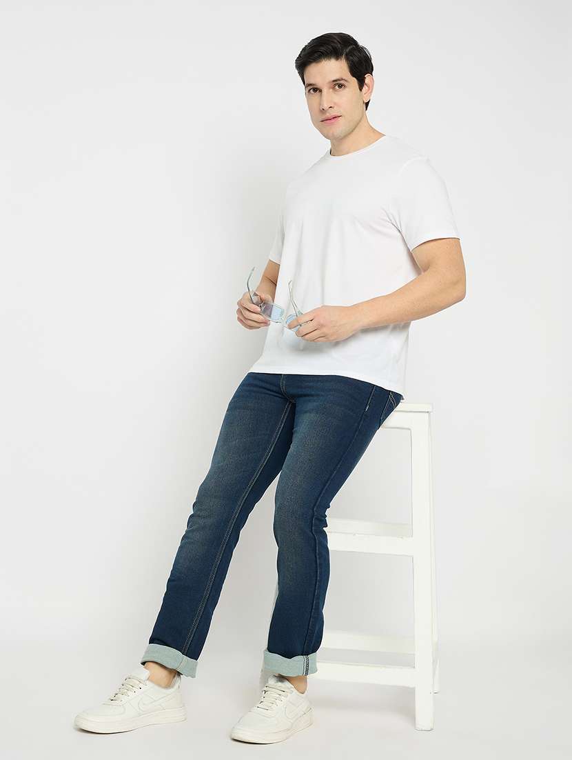 men washed mid rise skinny fit jean - 21840067 -  Standard Image - 5