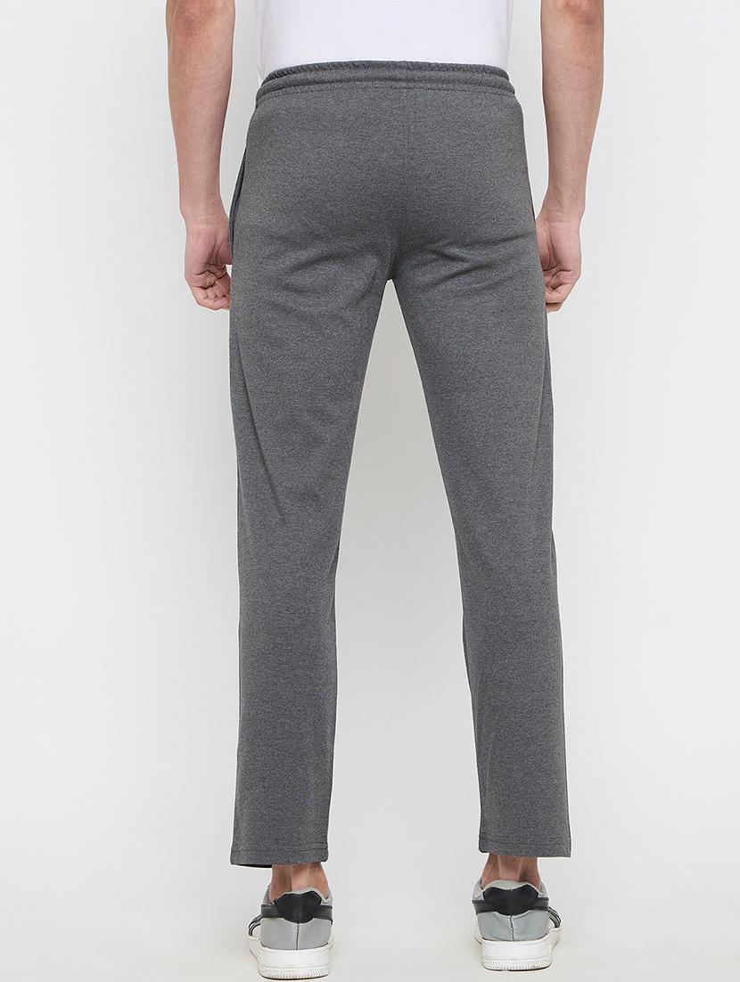 men mid rise full length track pant - 21840086 - Standard Image - 3