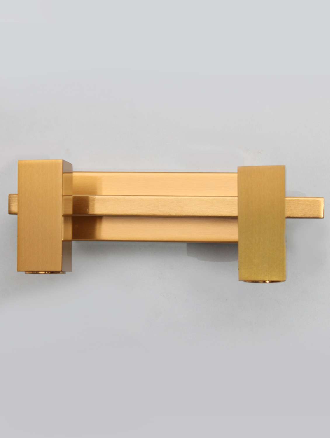 modern brass finish dual-head led wall mounted picture light - 21840138 -  Standard Image - 5