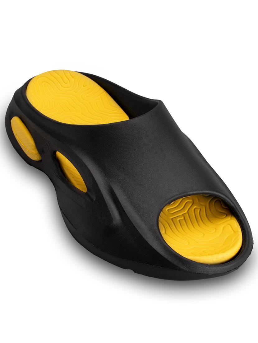 men black slip on slider - 21840511 - Standard Image - 3