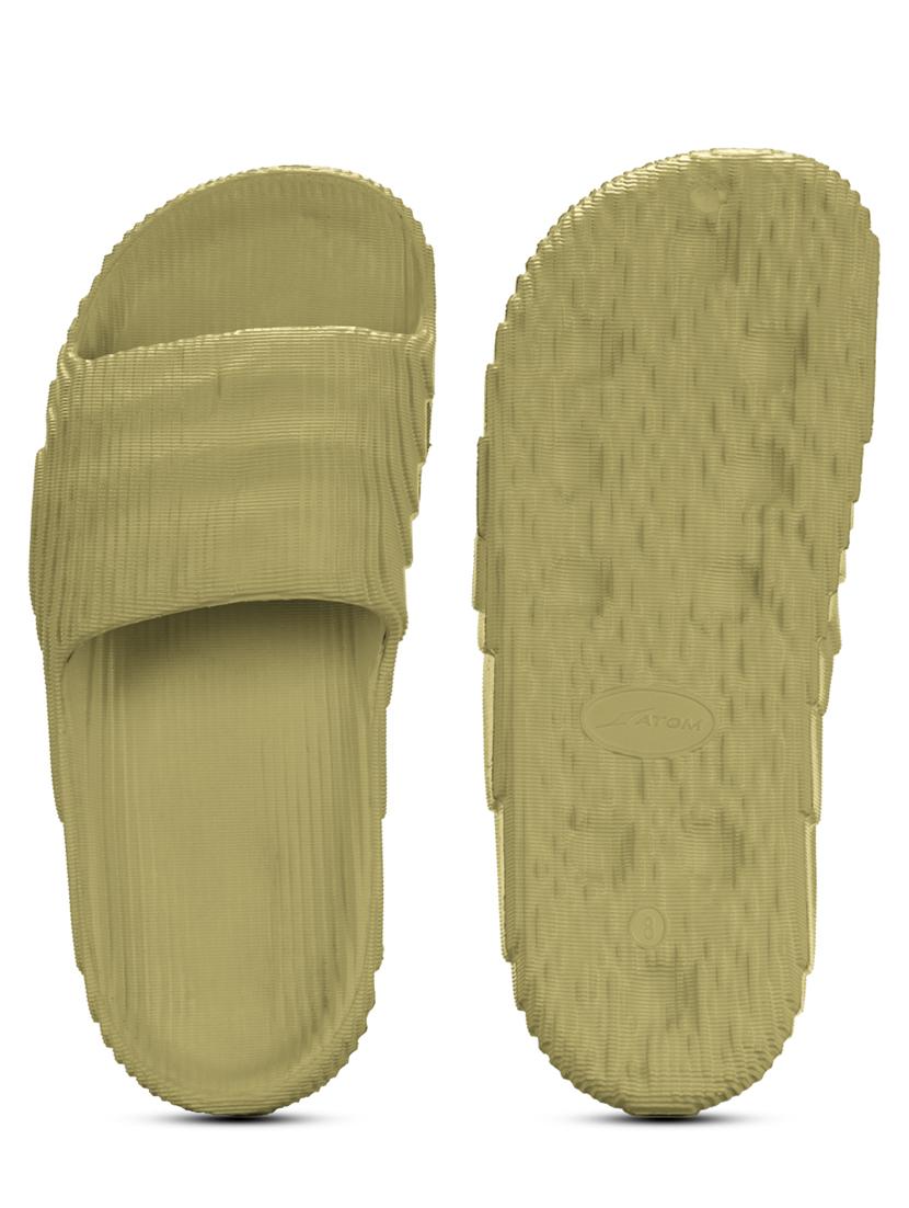 men solid slip on slider - 21840530 - Standard Image - 5