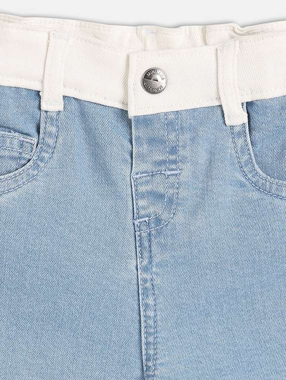 boys light blue denim plain jean - 21841008 -  Standard Image - 3