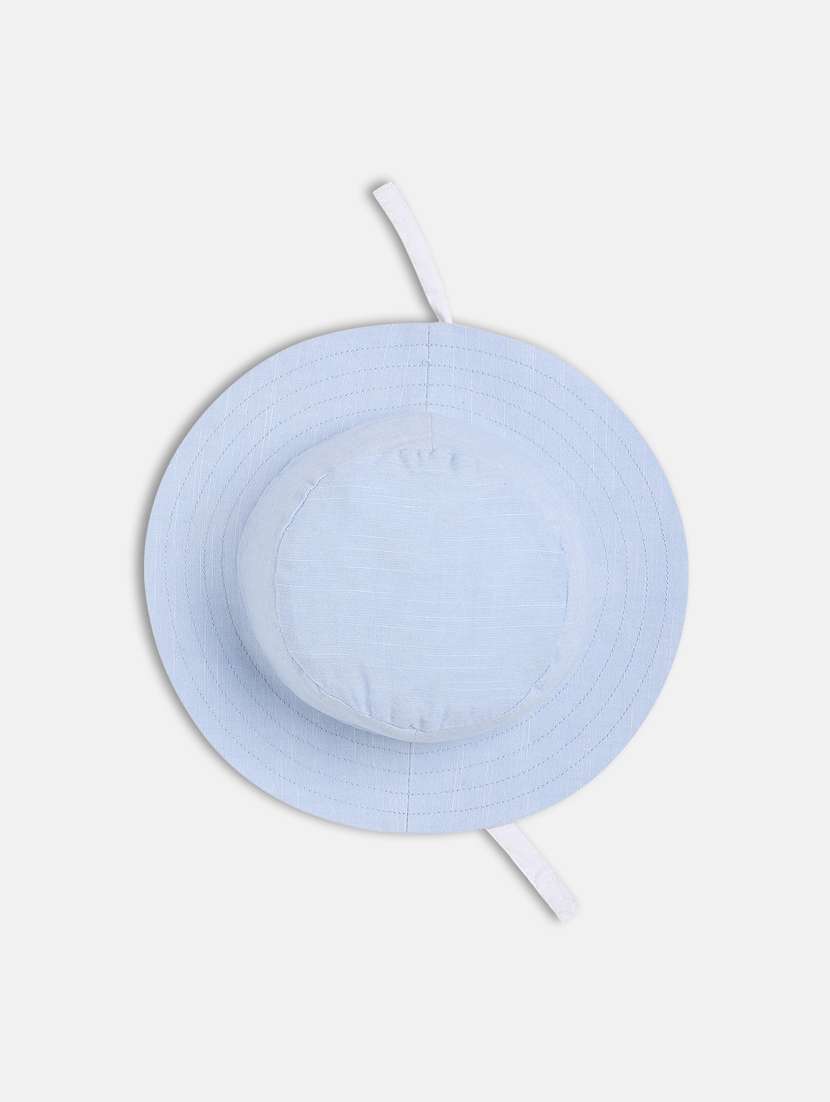 kids white color block  short sleeve romper - 21841055 -  Standard Image - 3