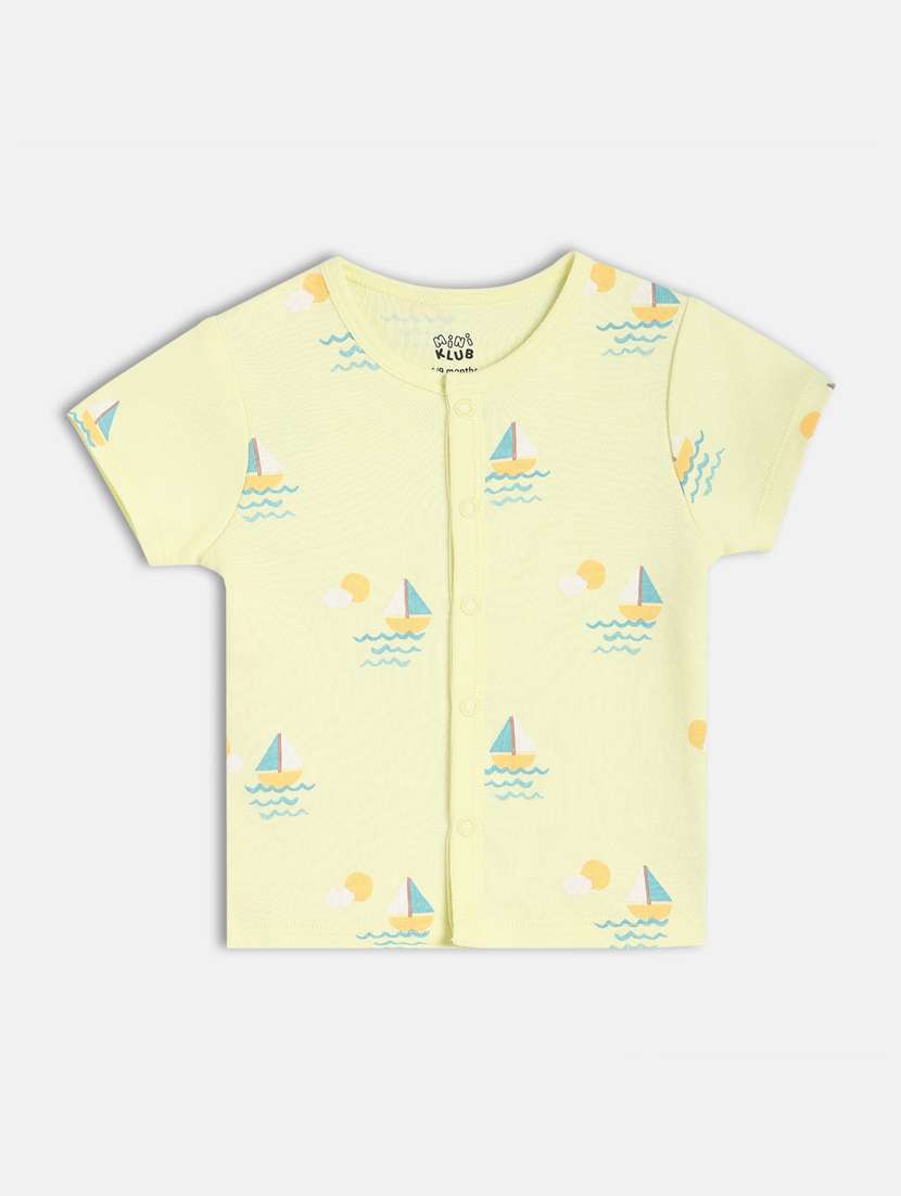 kids pack of 2 printed hort sleeves shirt - 21841068 - Standard Image - 3