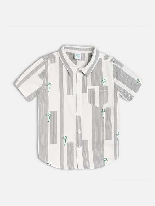 boys printed short sleeve regular fit shirt - 21841071 -  Standard Image - 0