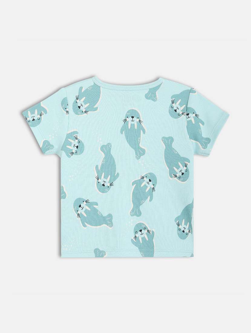 kids pack of 2 printed hort sleeves shirt - 21841081 -  Standard Image - 3