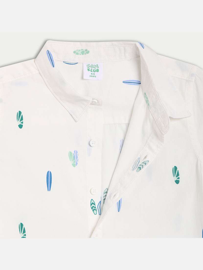 kids collared printed short sleeves t-shirt - 21841083 -  Standard Image - 3