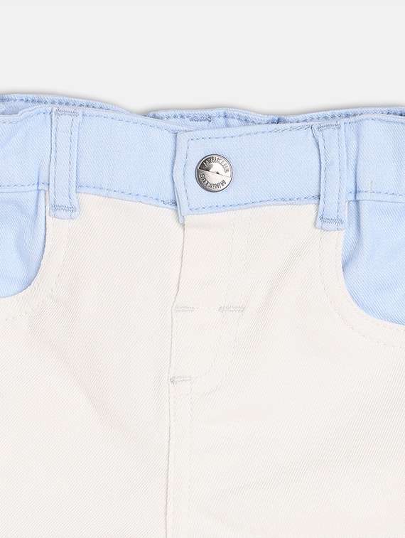 kids solid mid rise shorts  - 21841091 -  Standard Image - 3