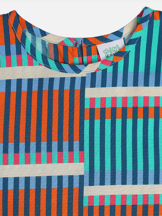 girls printed round neck top - 21841166 -  Standard Image - 3