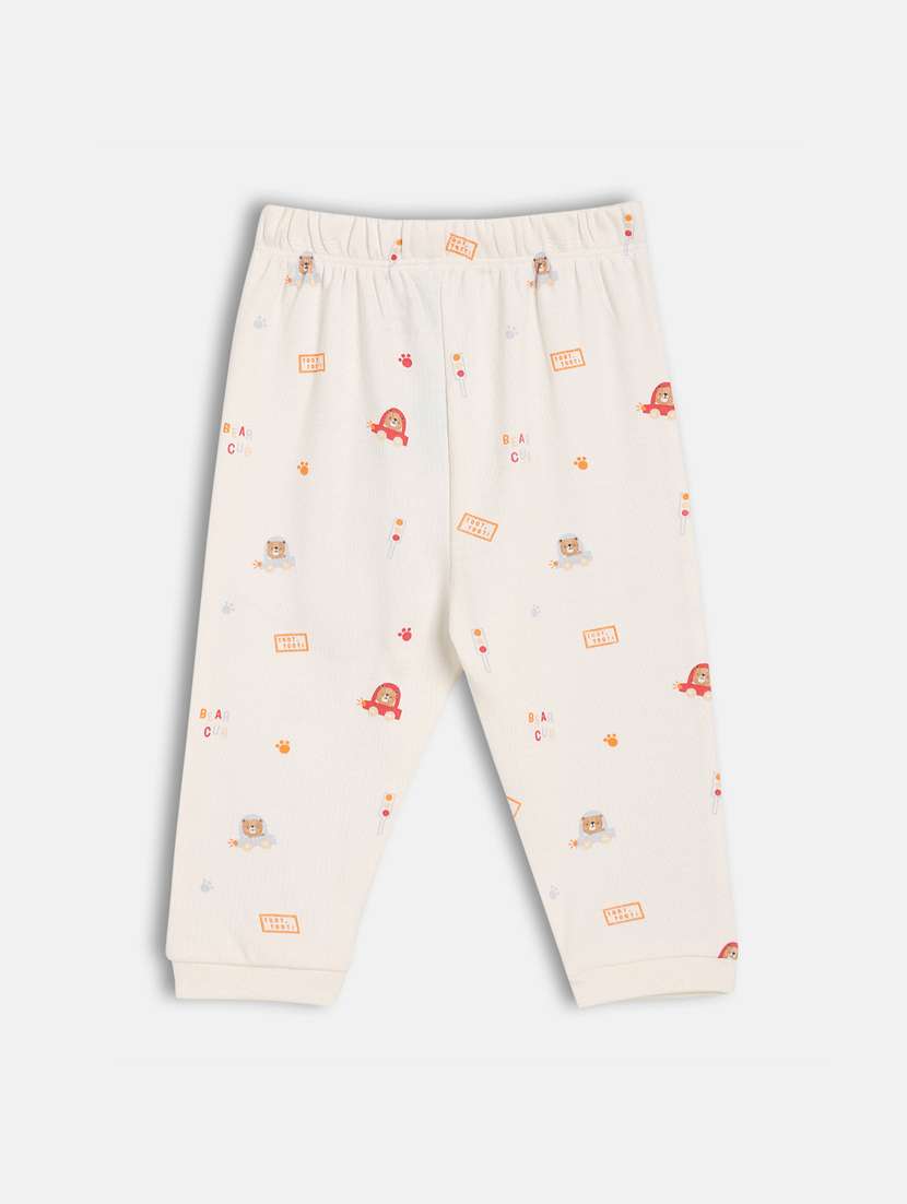 kids pack of 2 printed mid rise leggings - 21841202 -  Standard Image - 3