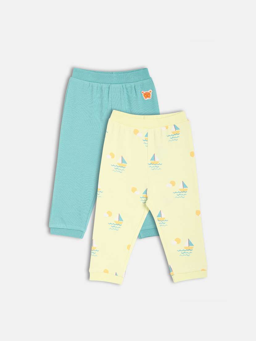 girls pack of 2 printed legging