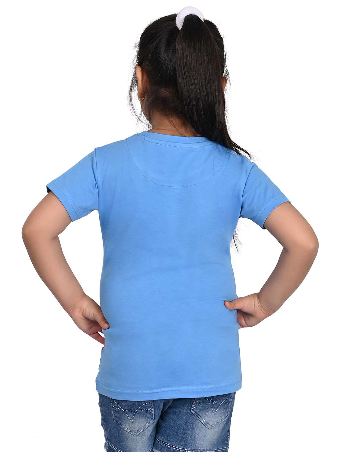 girls graphic printed short sleeve t-shirt - 21841431 -  Standard Image - 3