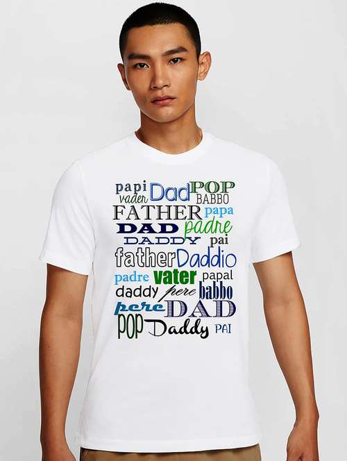 men white round neck regular fit t-shirt - 21841616 - Standard Image - 0