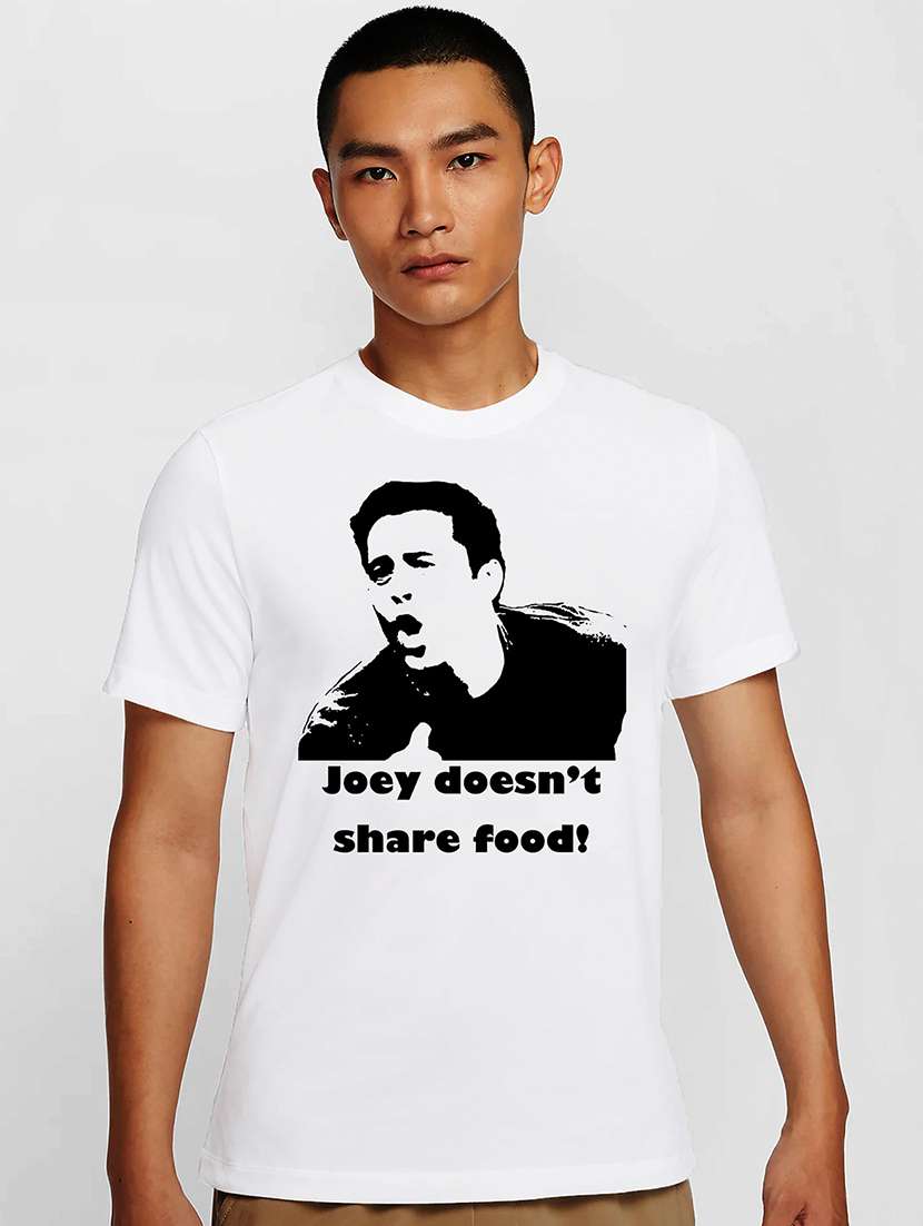 men white round neck regular fit t-shirt - 21841651 -  Zoom Image - 0
