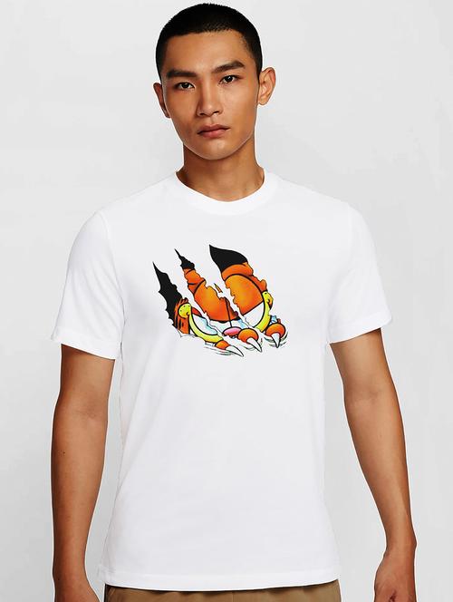 men white round neck regular fit t-shirt - 21841732 -  Standard Image - 0