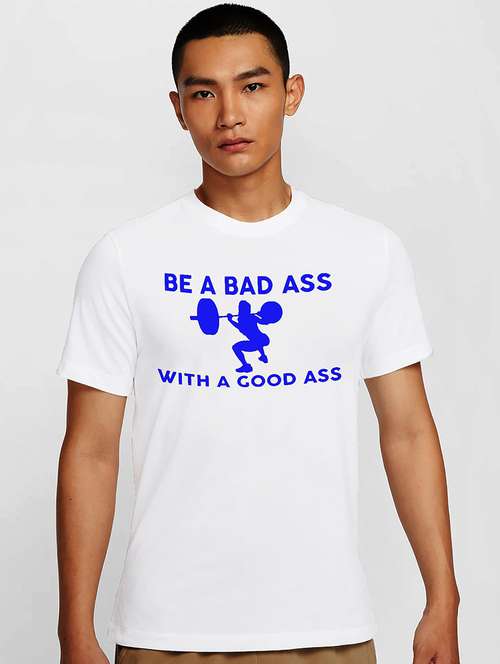 men white round neck regular fit t-shirt - 21841735 -  Standard Image - 0