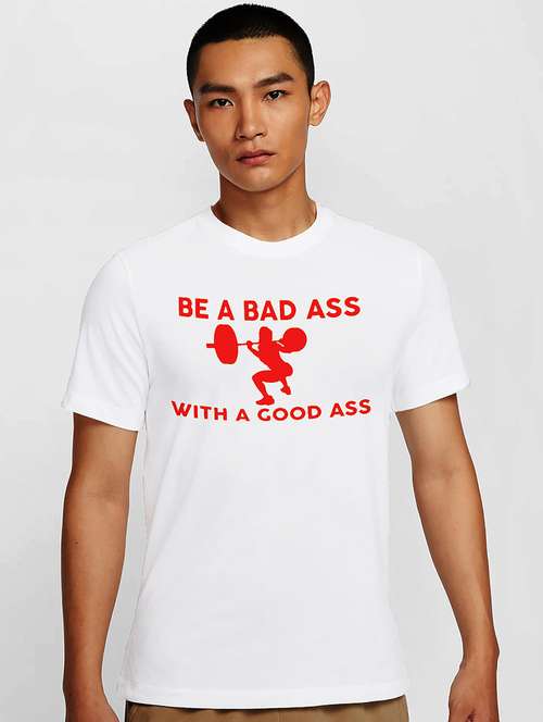 men white round neck regular fit t-shirt - 21841746 -  Standard Image - 0