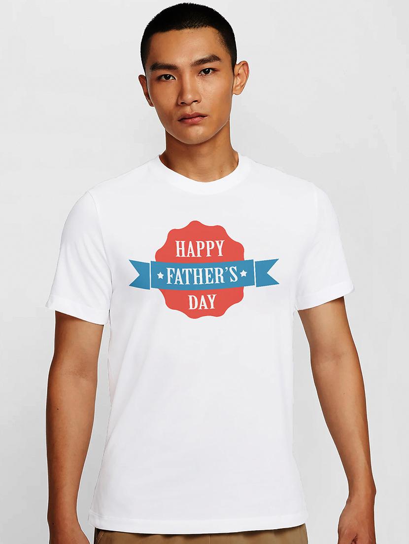 men white round neck regular fit t-shirt - 21841767 - Zoom Image - 0