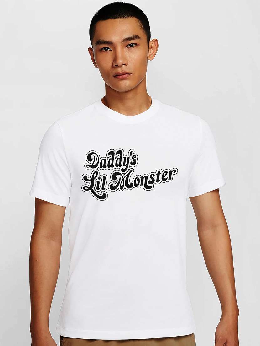 men white round neck regular fit t-shirt - 21841778 - Zoom Image - 0