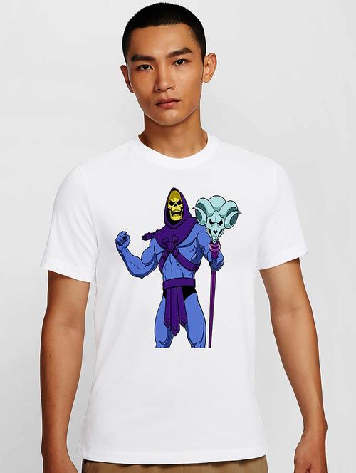 men white round neck regular fit t-shirt - 21841788 -  Standard Image - 0