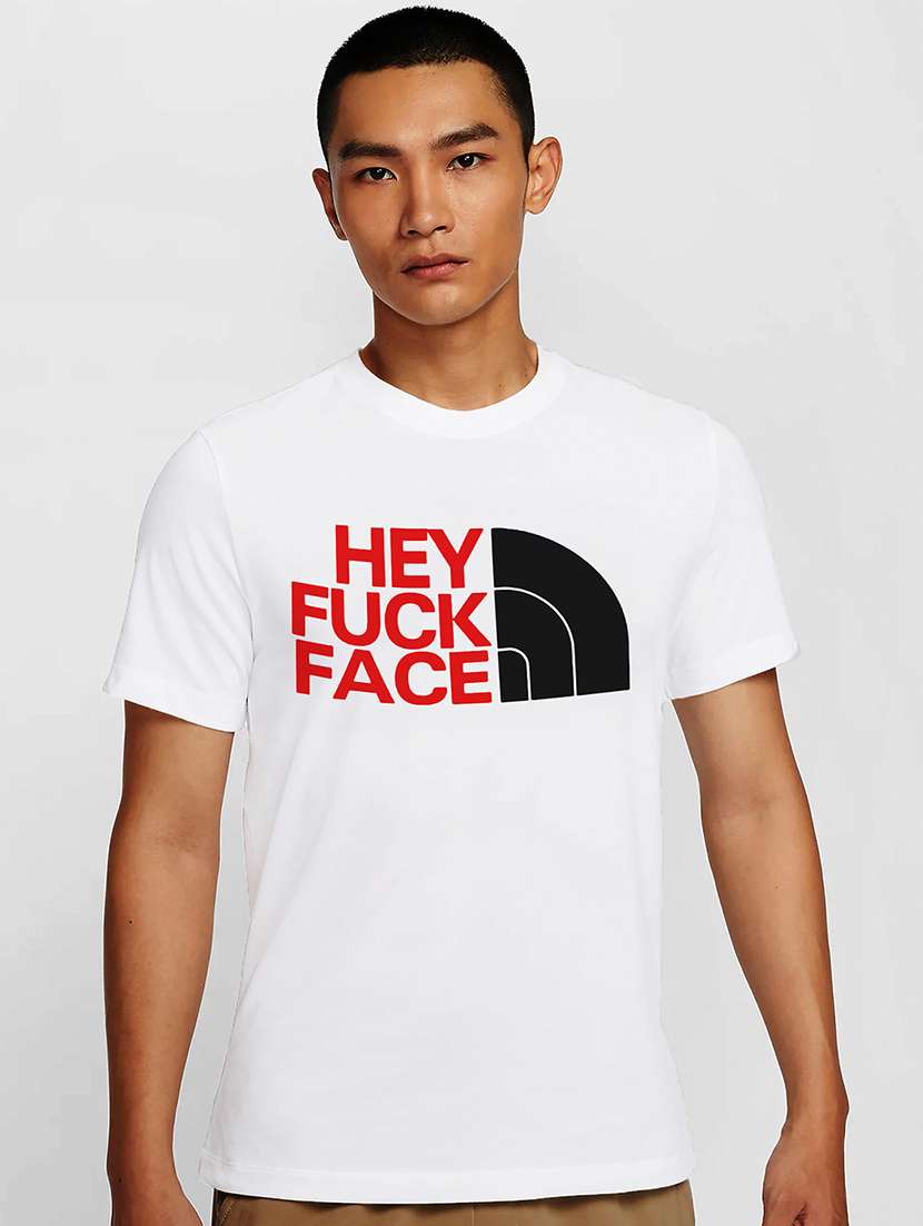 men white round neck regular fit t-shirt - 21841789 -  Zoom Image - 0