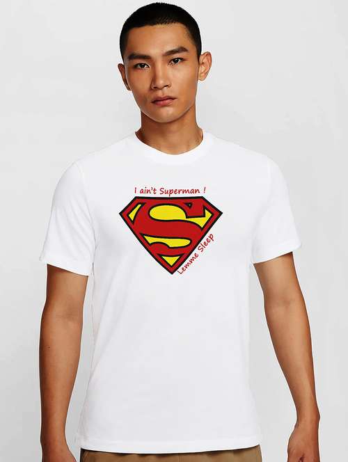 men white round neck regular fit t-shirt - 21841809 - Standard Image - 0