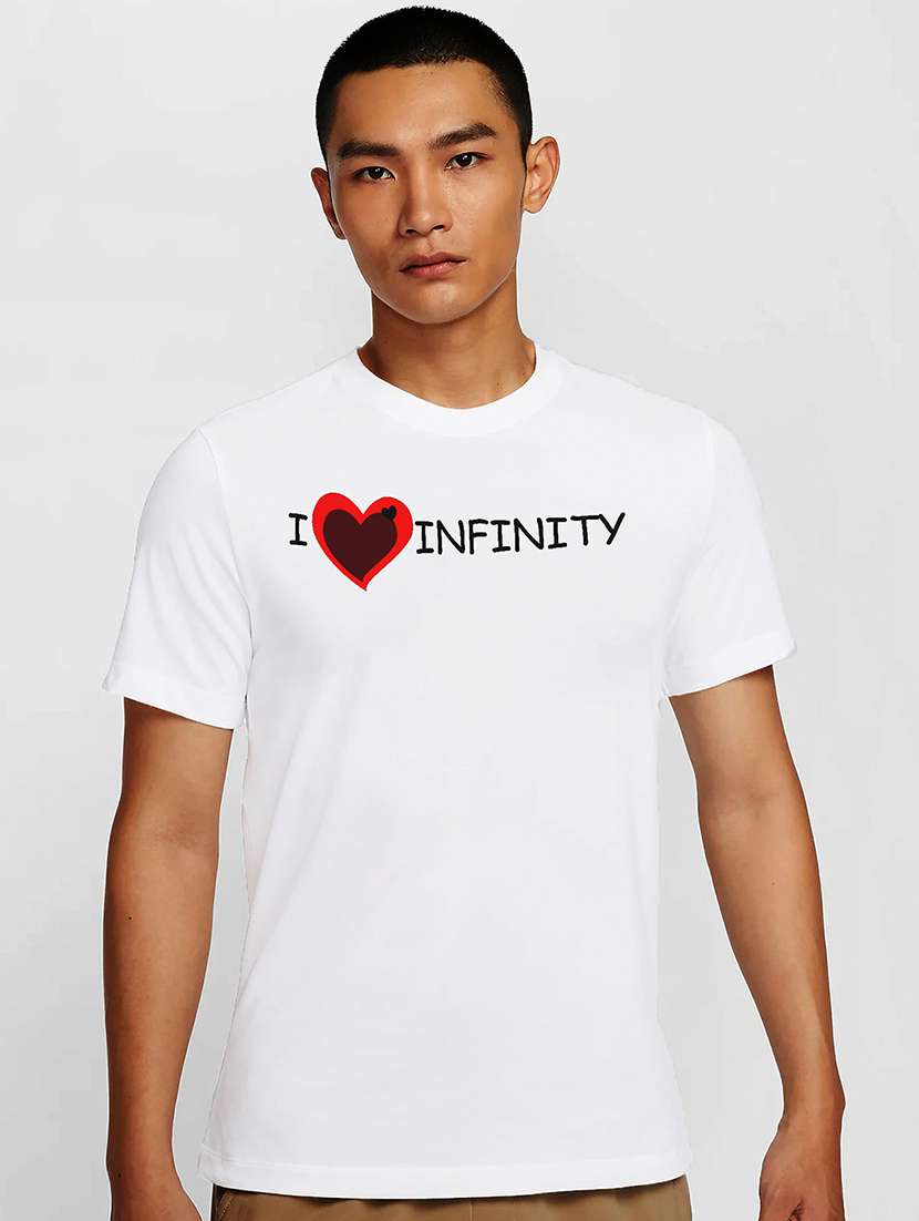 men white round neck regular fit t-shirt - 21841831 - Zoom Image - 0