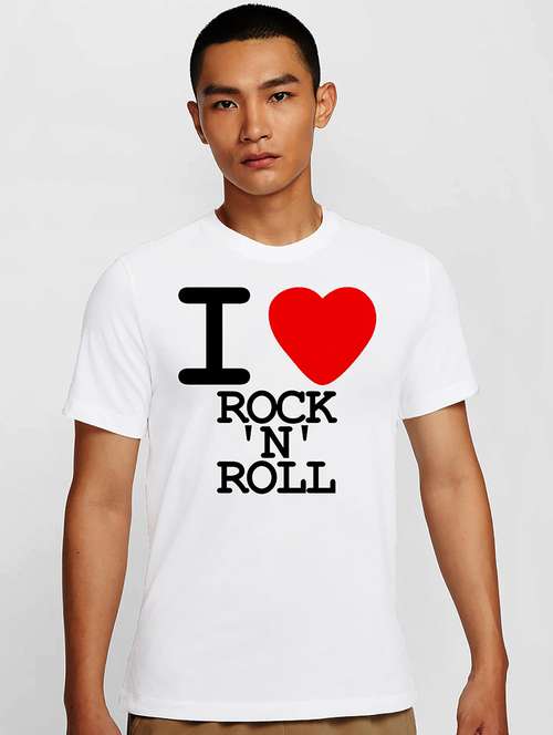 men white round neck regular fit t-shirt - 21841839 -  Standard Image - 0