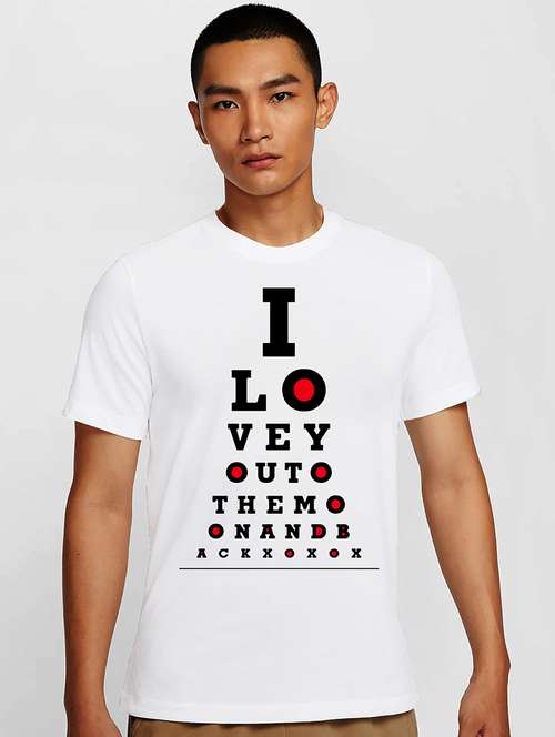 men white round neck regular fit t-shirt - 21841842 -  Standard Image - 0