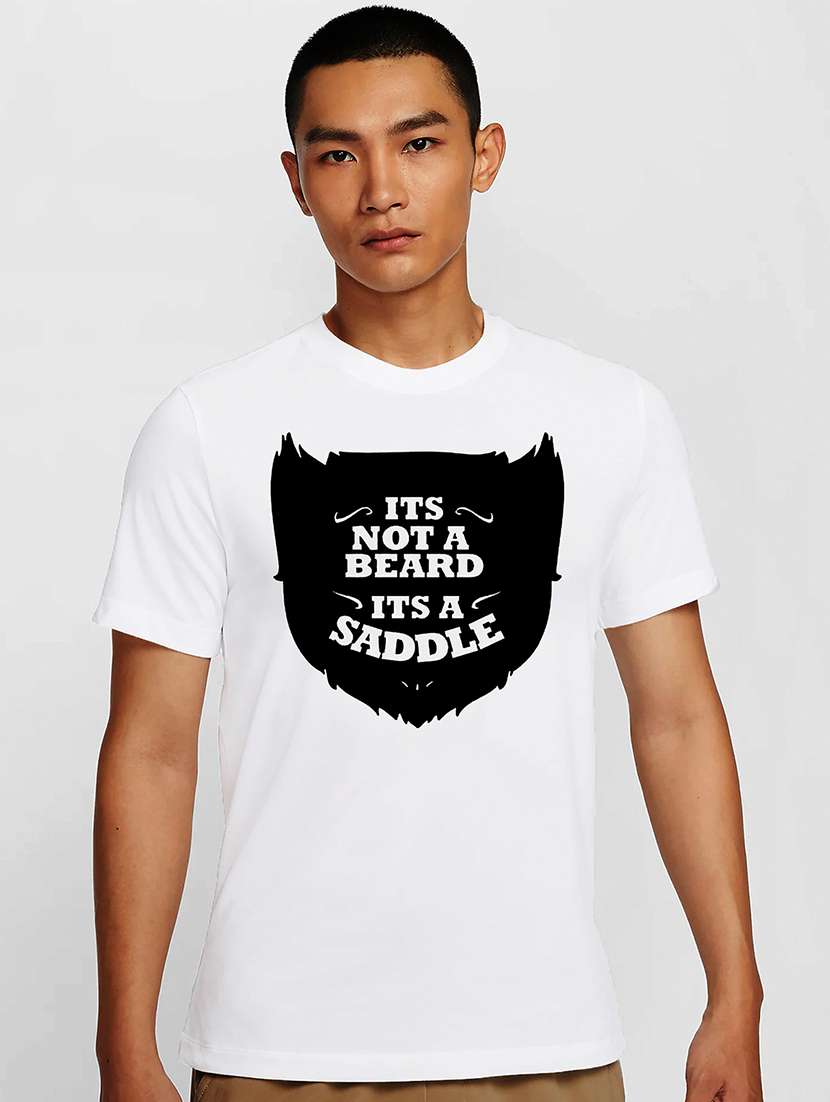 men white round neck regular fit t-shirt - 21841874 - Zoom Image - 0