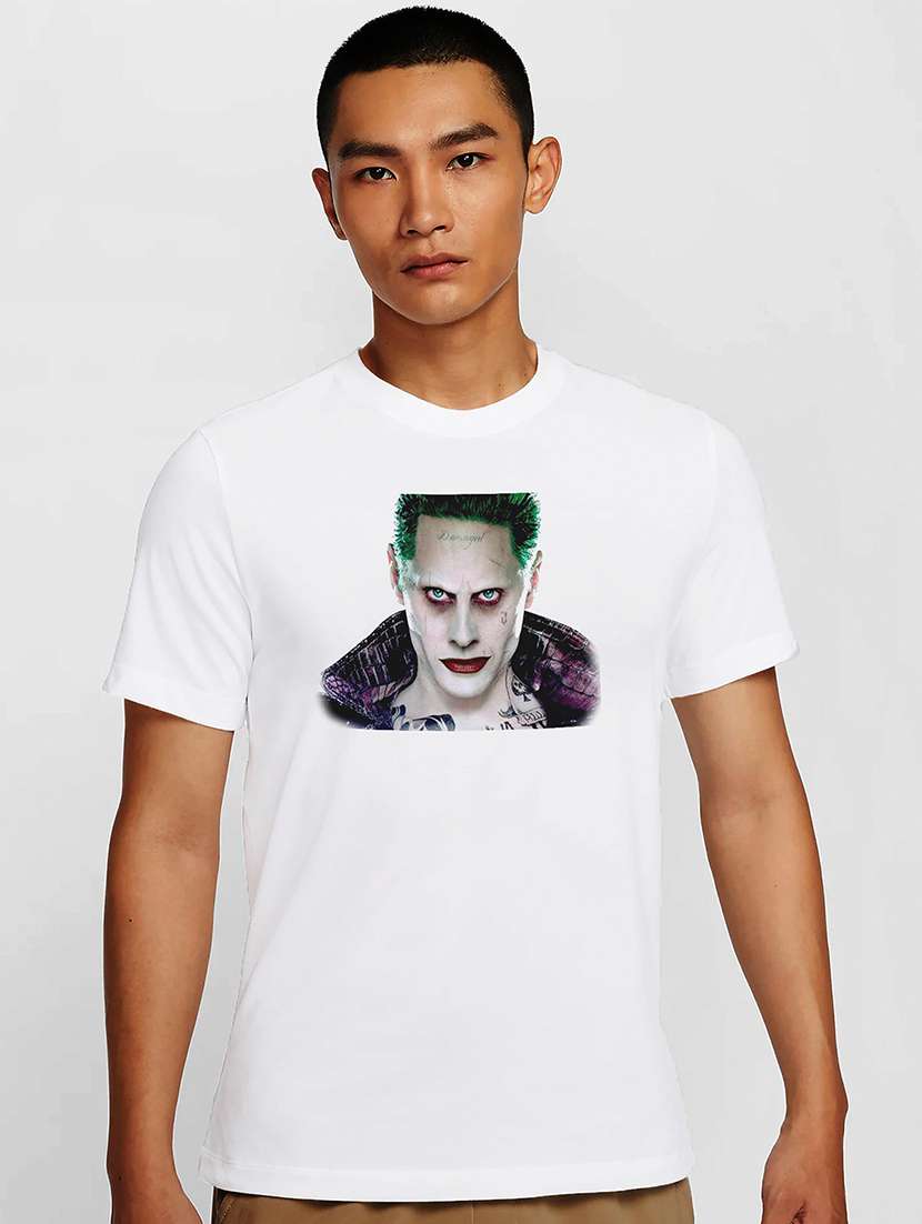 men white round neck regular fit t-shirt - 21841876 -  Zoom Image - 0