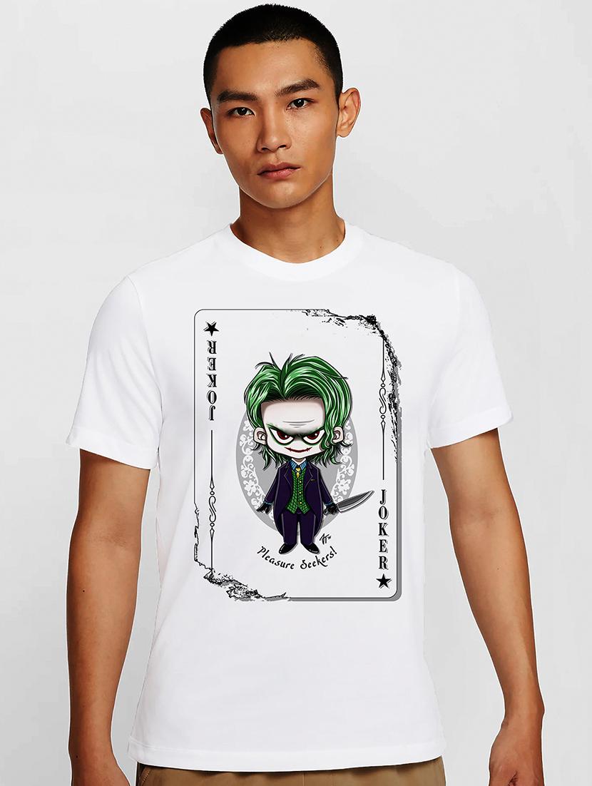 men white round neck regular fit t-shirt - 21841891 - Zoom Image - 0
