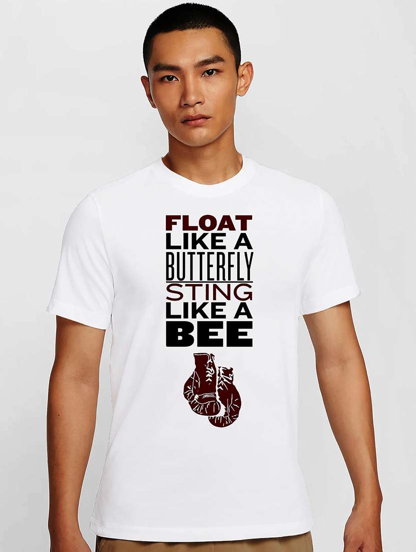 men white round neck regular fit t-shirt - 21841945 -  Zoom Image - 0