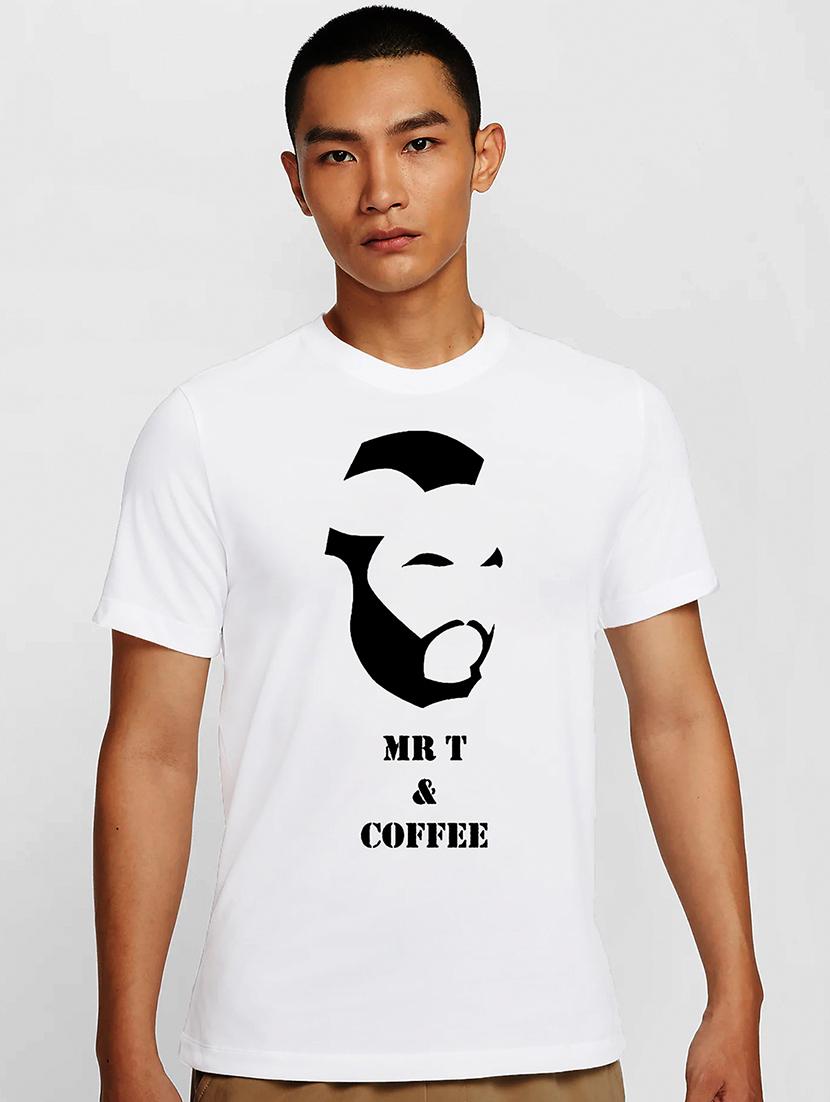 men white round neck regular fit t-shirt - 21841961 - Zoom Image - 0