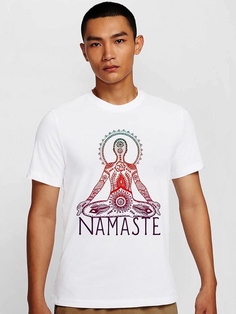 men white round neck regular fit t-shirt - 21841970 - Zoom Image - 0