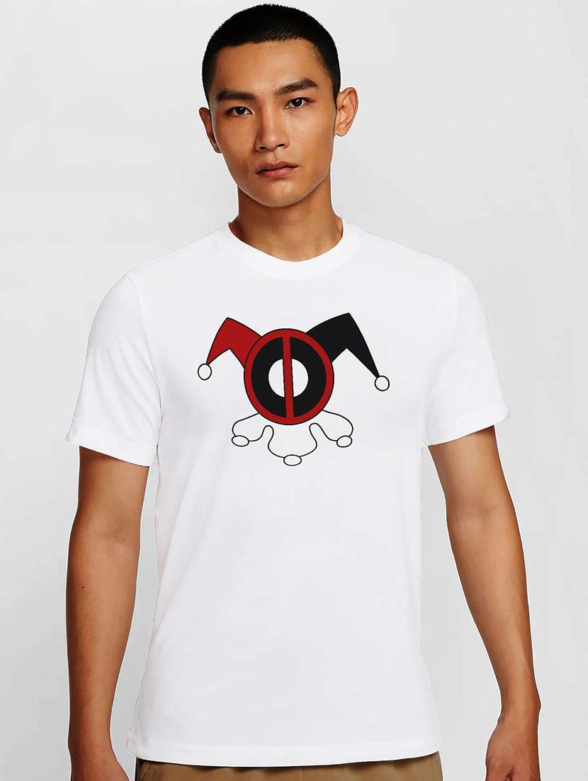 men white round neck regular fit t-shirt - 21842204 -  Zoom Image - 0