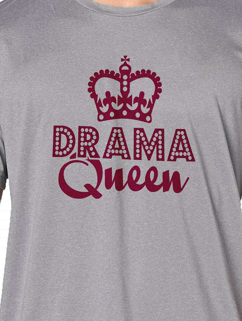 men grey round neck regular fit t-shirt - 21842250 -  Standard Image - 3