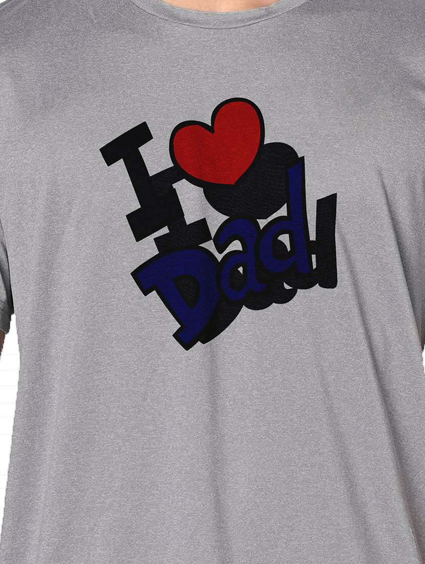 men grey round neck regular fit t-shirt - 21842487 -  Standard Image - 3